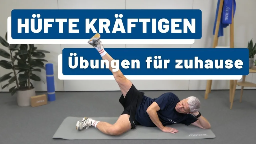 Vorschaubild des Videos: Hüfte kräftigen bei Arthrose – 5 gezielte Übungen für zuhause