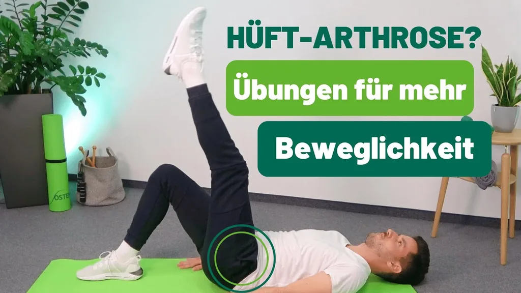 Vorschaubild des Videos: Hüft-Arthrose? Die 2 einfachsten Übungen für mehr Beweglichkeit