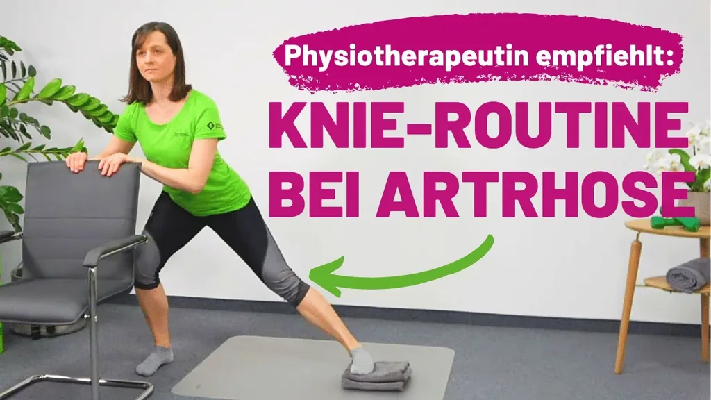 Vorschaubild des Videos: Knie-Routine für jeden Tag – das empfiehlt eine Physiotherapeutin